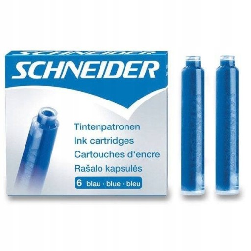 ATRAMENTOVÉ NÁPLNE SCHNEIDER PRE PERÁ