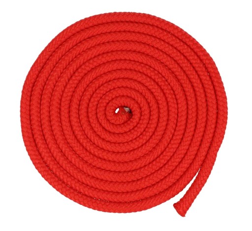 Lano 4mm Polypropylénové červené 10m