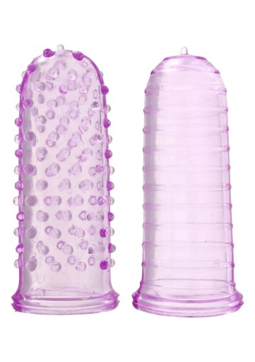 EROTICKÉ STIMULUJÚCE NÁKRYTY NA PRSTY VIBRÁTOR