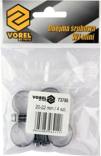 CLAMP SKRUTOVÁ SVORKA 20-22mm, 4 ks.