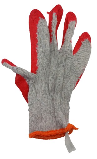 Ochranné rukavice, 10 párov, červené - M-Glove
