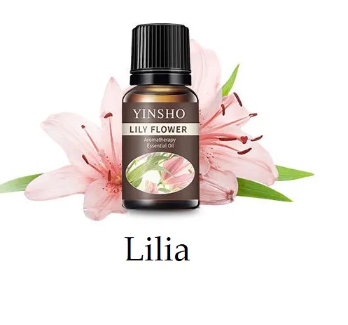 Vôňa na sviečky, parafínový vosk, RUŽOVÝ olej, 10ml