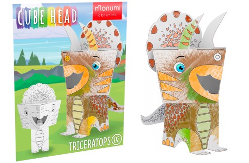 CubeHead. Model Triceratops