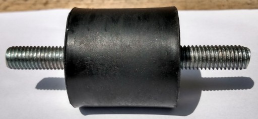 VIBROIZOLATOR A 40x25 M8 gumový vankúš Tlmič nárazov