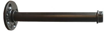 PODPORKA POLICE UHLOVÁ KONZOLA 20cm, ČIERNA