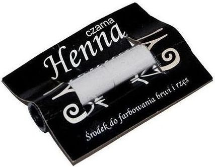 SZCZECIŃSKA Čierna henna na obočie a mihalnice