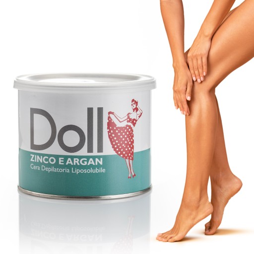 DOLL Xanitalia Depilačný vosk na odstraňovanie chĺpkov v plechovke ARGAN 400 ml