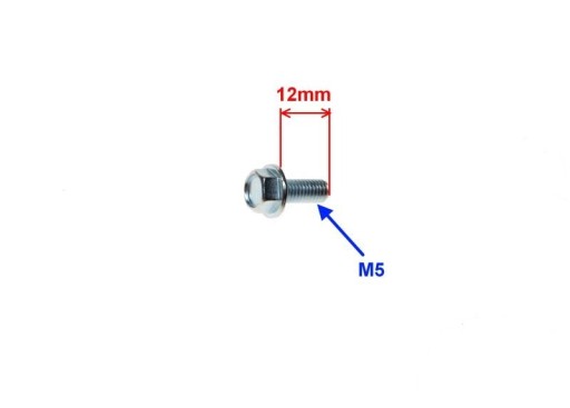 Montážna skrutka ventilátora Piaggio Zip 50 4T
