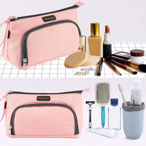 Kozmetická taštička 3v1 Pencer Case Pouch Homecube Rose