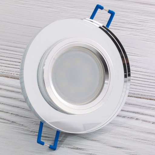 Set halogénové GLASS svietidlo + LED GU10 6W