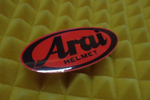 NÁLEPKA NA PRILBU NÁLEPKA NA PRILBU MOTOCROSS DAKAR RACE ARAI. 8,6 x 4,1 cm