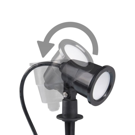 LED záhradné bodové svietidlo 7W 230V, neutrálna farba