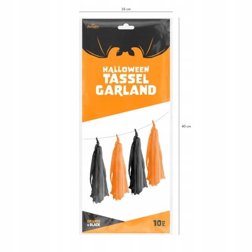 Ozdoby so strapcami Halloween dekorácie 10