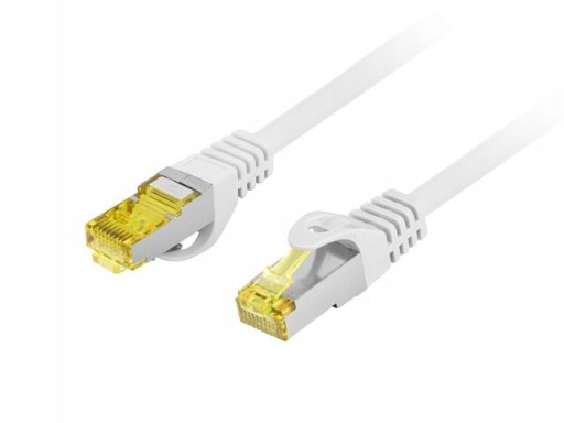 Patchcord S/FTP RJ45 kábel Cat.6a 0,5m Lanberg sivý S/FTP LSZH