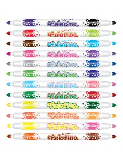 OBOJSTRANNÉ fixky COLORINO, 24 farieb