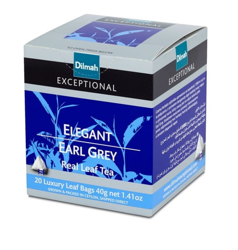 Dilmah Black Tea Exceptional Elegant Earl Grey 20x2g