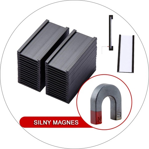 MAGNETICKÝ DRŽIAK ŠTÍTOK NA PRÚŽKY 20mm