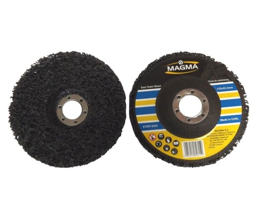 Kotúč na odstraňovanie hrdze, 125 mm kotúč z netkanej textílie