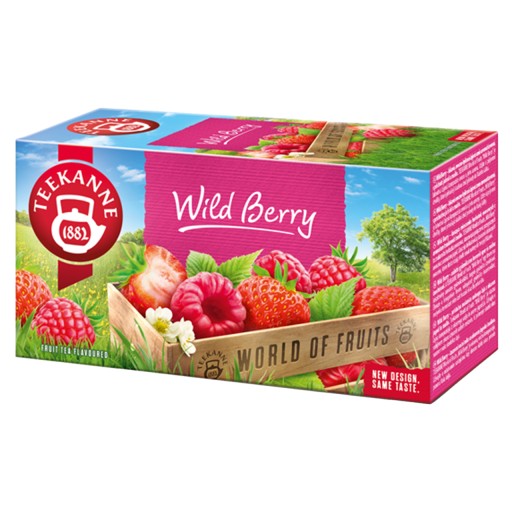 TEEKANNE WILD BERRY čaj ovocný ČAJ JAHODA MALINA 20 VRECOV