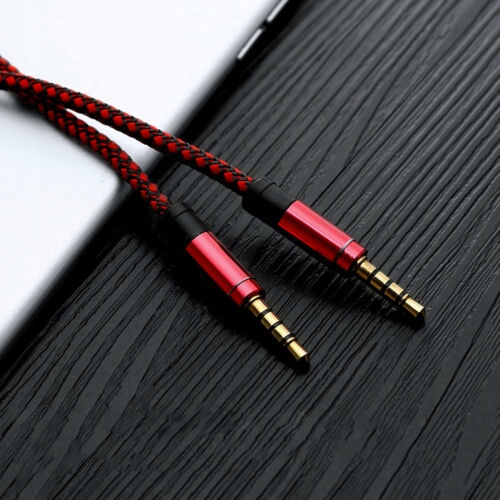 DLHÝ SILNÝ KÁBEL 1M AUX MINI JACK 3,5MM Oplet