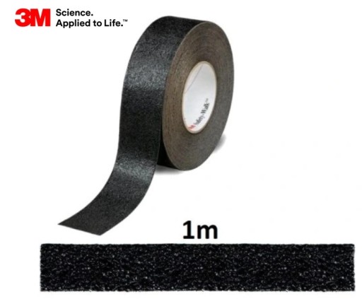 25mmx1m 3M SAFETY WALK protišmyková páska 3M 610 čierna