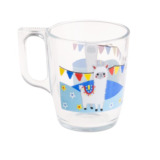 33204 Sklenený hrnček pre deti Alpaka 250 ml LUMINARC