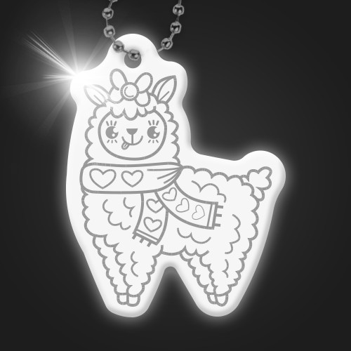 PRÍvesok na kľúče REFLEXNÝ GADGET ALPACA TAG