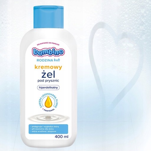 BAMBINO FAMILY krémový sprchový gél 400 ml