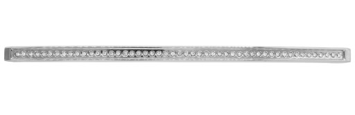 Nábytková úchytka s chrómovými kryštálmi, rozteč 160 mm - UKS009 AMIX