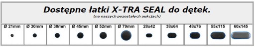 Patch 11-676 pre rúrky X-Tra Seal USA 60 x 145 mm