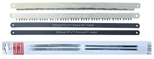 300mm úzke pílové listy na drevo, PVC a kov T5 T10, T18 T24