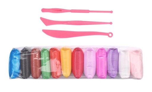 PLASTICINE SENSO FOAM POLYMER CLAY 12 KS