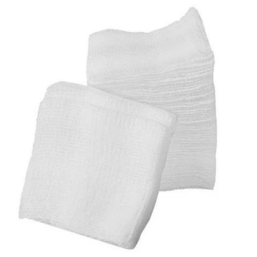 NESTERILNÉ PLYNOVÉ KOMPRESY gázové tampóny 5x5cm 100 ks