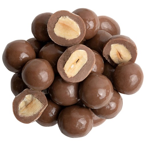 Lieskové orechy v belgickej mliečnej čokoláde 250 g
