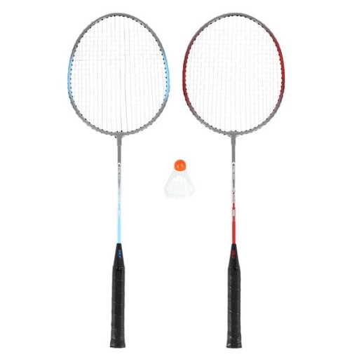 BADMINTONOVÝ SET 2 RAKETY + RAKETY NRZ002 OCEL