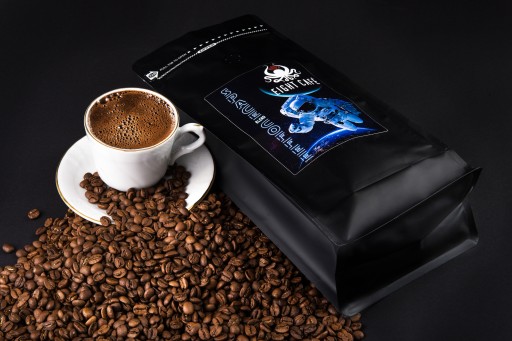 Zmes čerstvo pražených kávových zŕn Space Coffee 50G pre kávovar na espresso