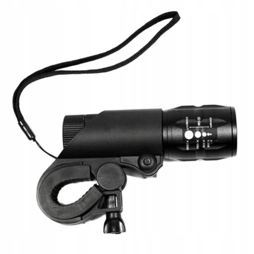 BATERKA PREDNÁ LAMPA NA BICYKEL 2v1 ZOOM + RÚČKA