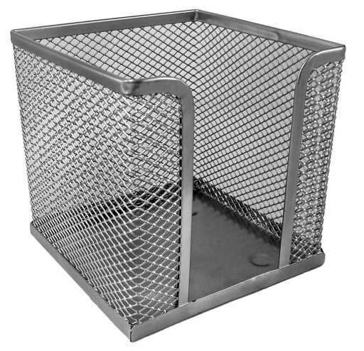 Stolný box, kovový organizér na poznámky