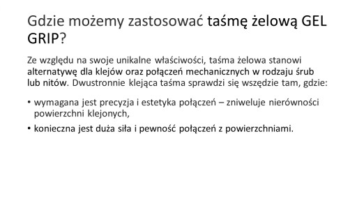 Gélová páska hrúbky 25mm/3m. 0,5 mm GEL GRIP