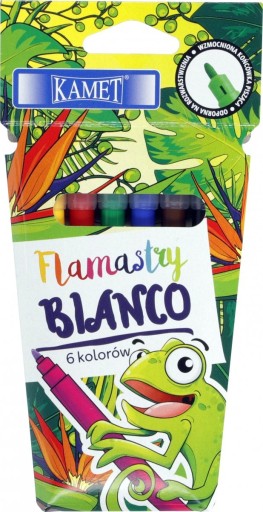 BIANCO školské fixky 6 farieb Kamet