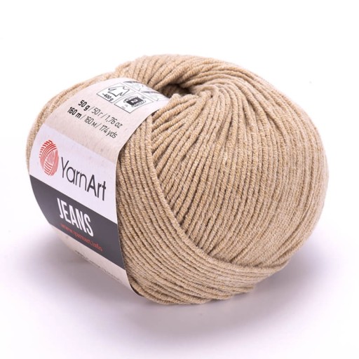 YARNART JEANS 48 béžová priadza