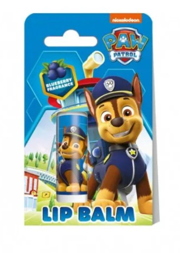 PAW Patrol Chase balzam na pery 4,4g čučoriedkový