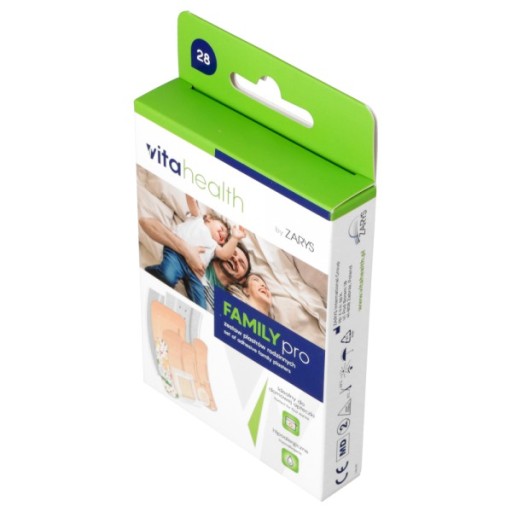 Sada univerzálnych hypoalergénnych náplastí FamilyPro, 28 ks.