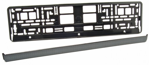 CARBON - rám na EU ŠPZ ATEST