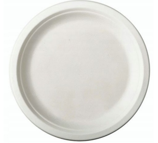 Okrúhle pláty z cukrovej trstiny 26 cm 50 ks