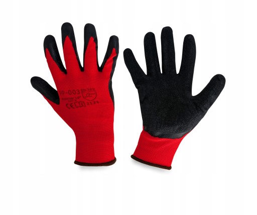 Pracovné rukavice LATEX RTELA, veľkosť 10