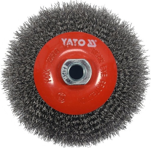 KOTÚČOVÁ KEFA 125 mm M14 ZÁVIT YATO INOX WIRE