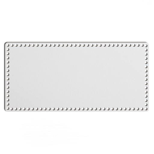 biely základný košík dno 25x52cm HDF obdĺžnik