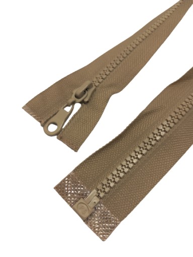 Zips, POSUVNÝ, KOCKOVÝ, 70cm, BÉŽOVÝ