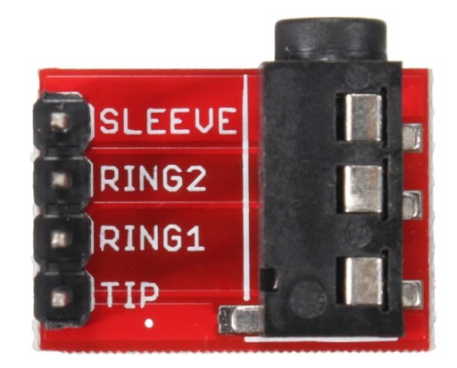 3,5 mm Jack Stereo modul TRRS